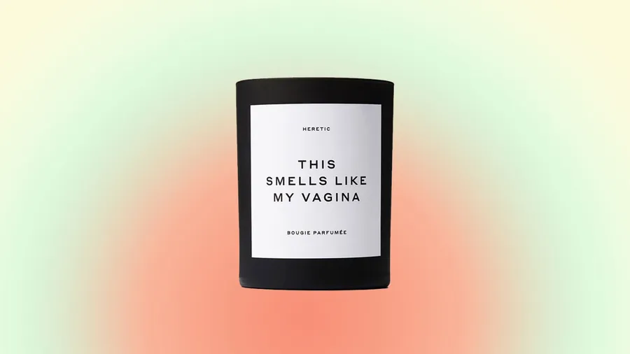 Vela "This Smells Like My Vagina de Goop.