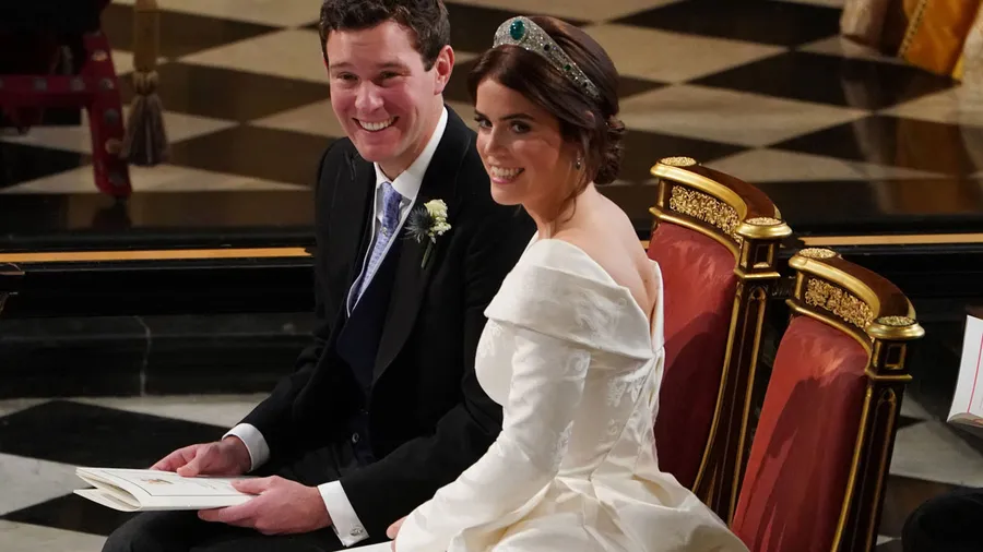 Princesa Eugenia y Jack Brooksbank.