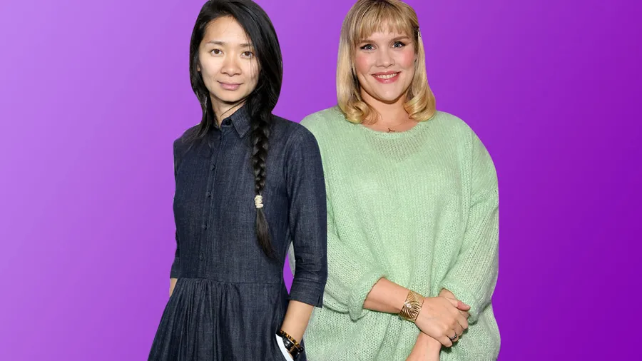 Chloé Zhao y Emerald Fennell.