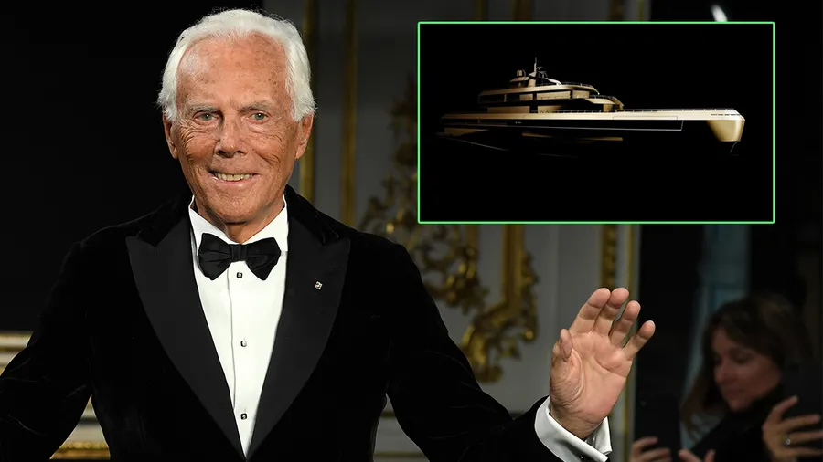 Giorgio Armani yate