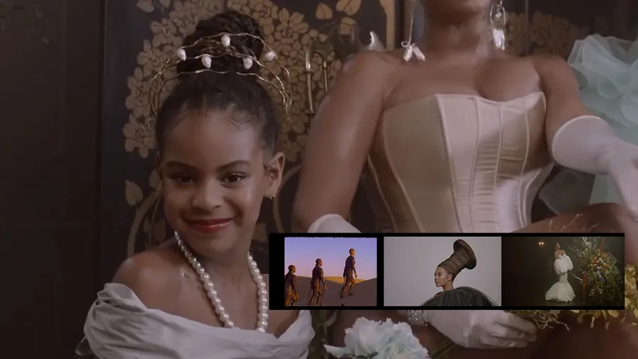 Blue Ivy Carter en Black Is King.