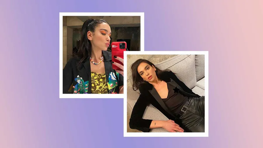Dua Lipa en su visita a la Ciudad de México.
