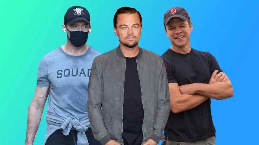 Hugh Jackman, Leonardo DiCaprio, Matt Damon.