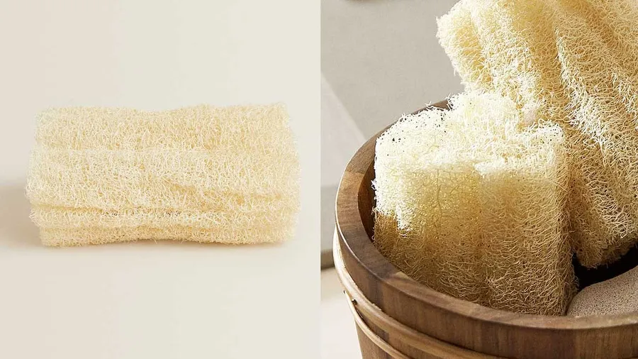 Esponja de luffa.