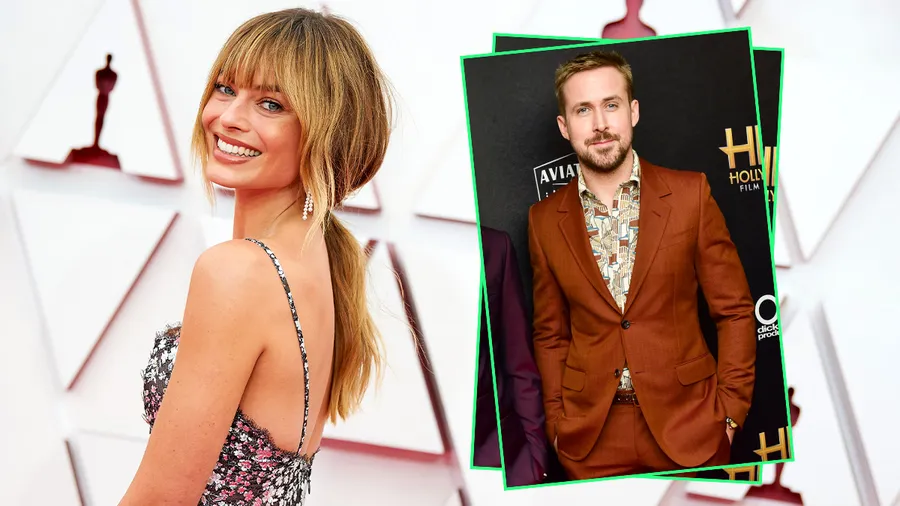 Margot Robbie y Ryan Gosling.