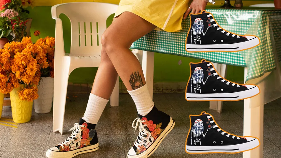 converse día de muertos