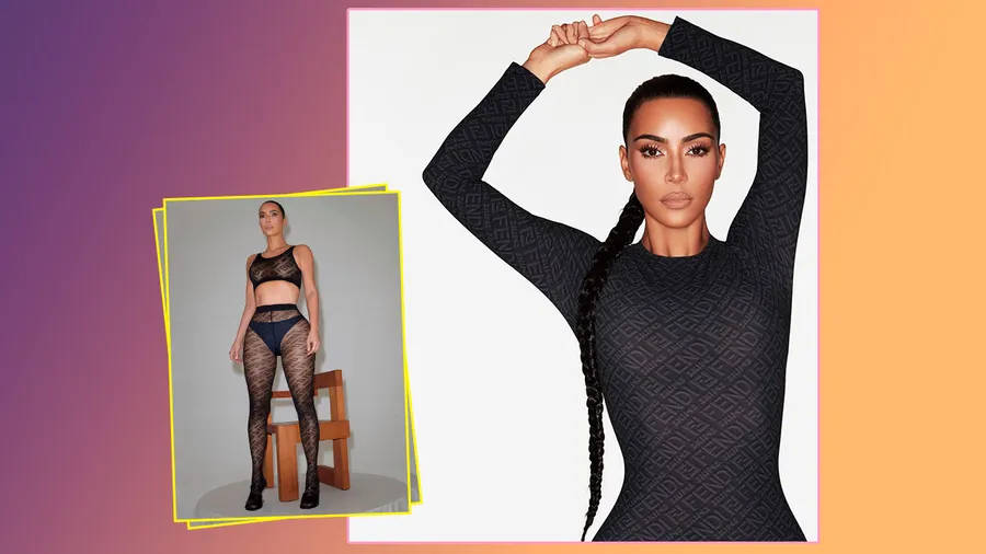 Kim kardashian Fendi skims