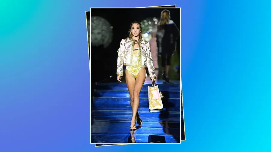 Lila Moss en Fendace en Milán.