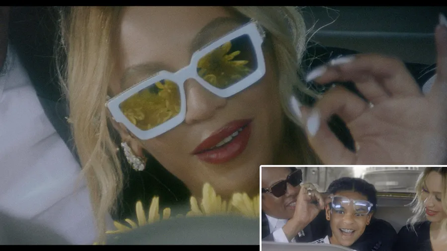 Blue Ivy en el short film "Date Night" de Tiffany