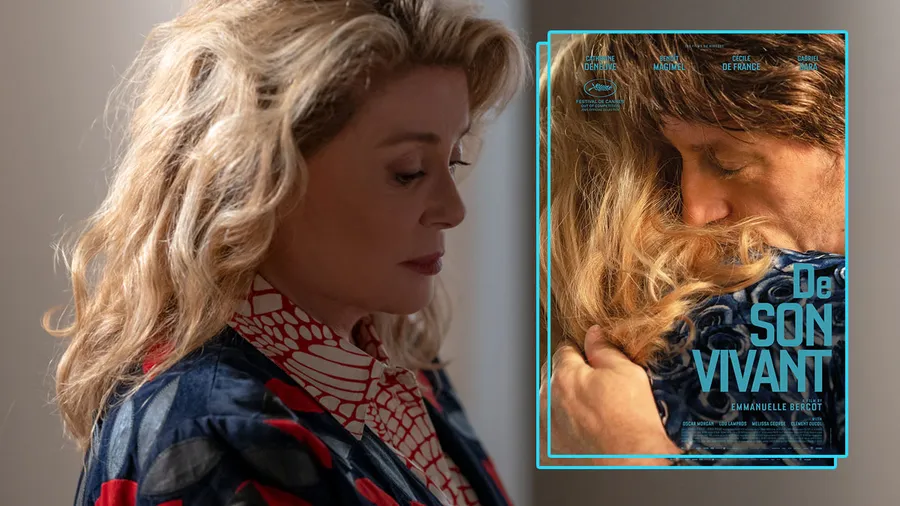 Catherine Deneuve en Mientras esté vivo (2021).