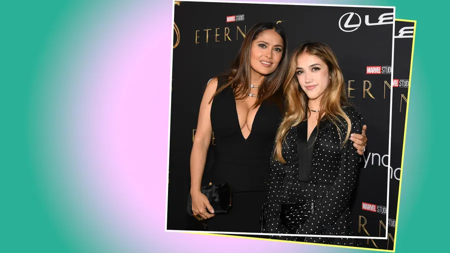 Salma Hayek y Valetina Paloma