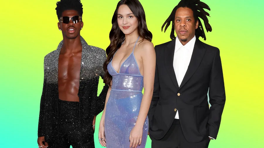 Lil Nas X, Olivia Rodrigo, Jay-Z.