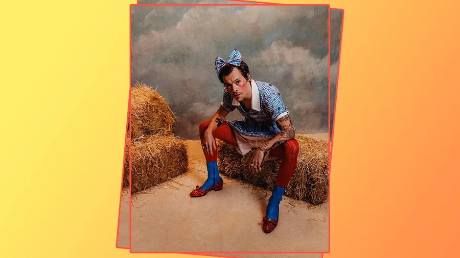 Necesitas ver a Harry Styles disfrazado de Dorothy de El Mago de Oz