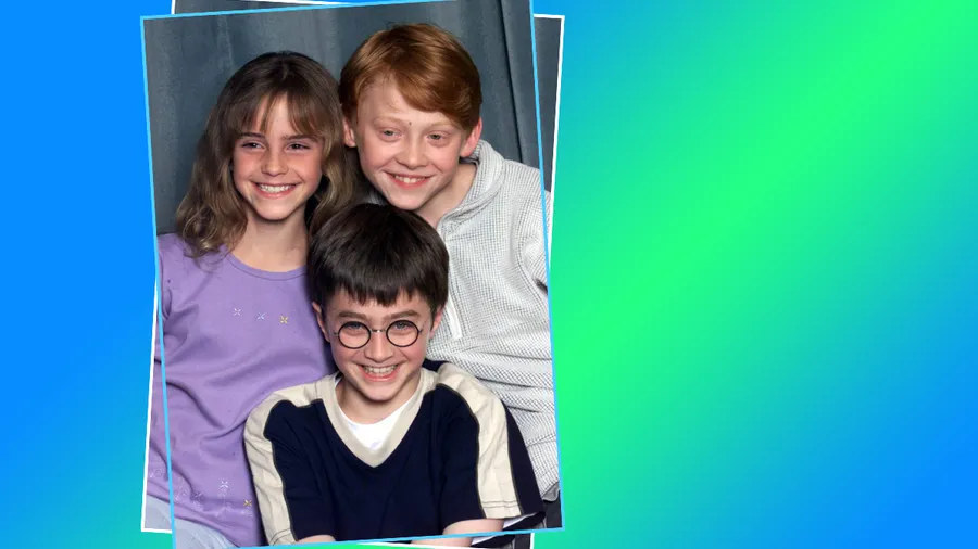 Daniel Radcliffe, Emma Watson y Rupert Grint.