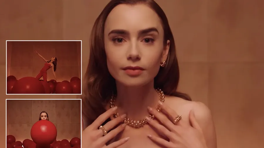 Lily Collins en Love Is All.