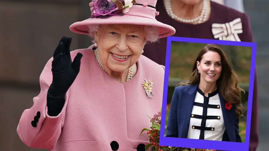 collar reina solo prestado kate middleton