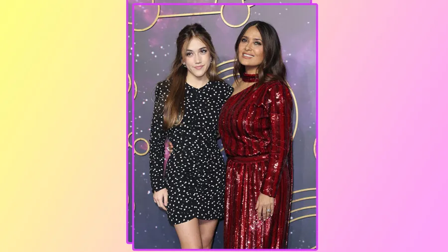 Valentina Paloma y Salma Hayek.