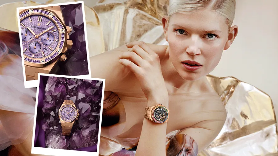 Royal Oak Frosted Gold Series de Audemars Piguet.
