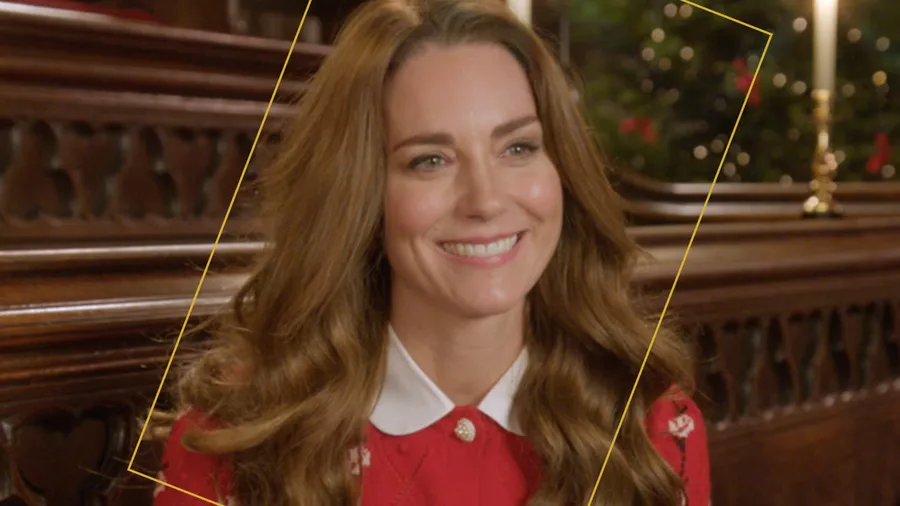 Kate Middleton y su suéter navideño.