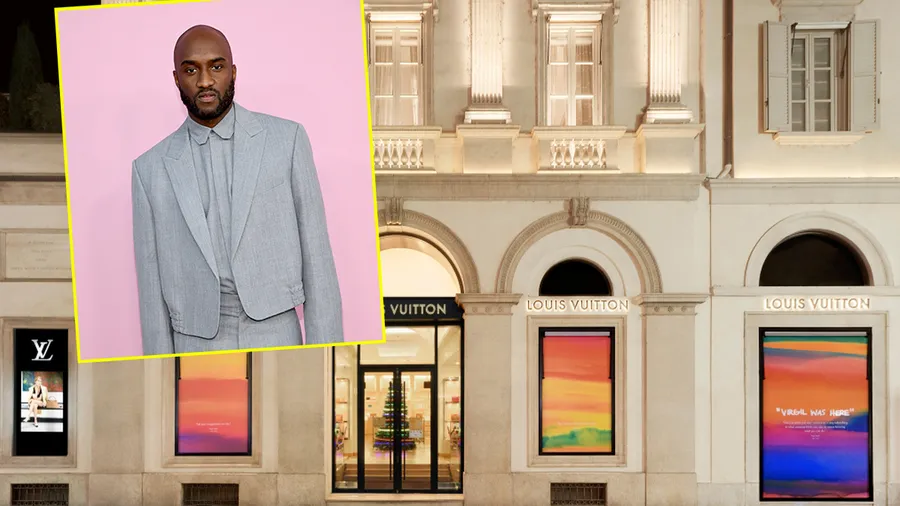 louis vuitton vitrinas virgil abloh