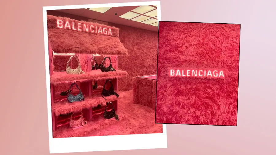 balenciaga tienda ropa peluche cagole