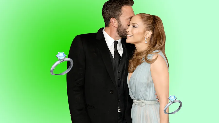 JLo y Ben Affleck.