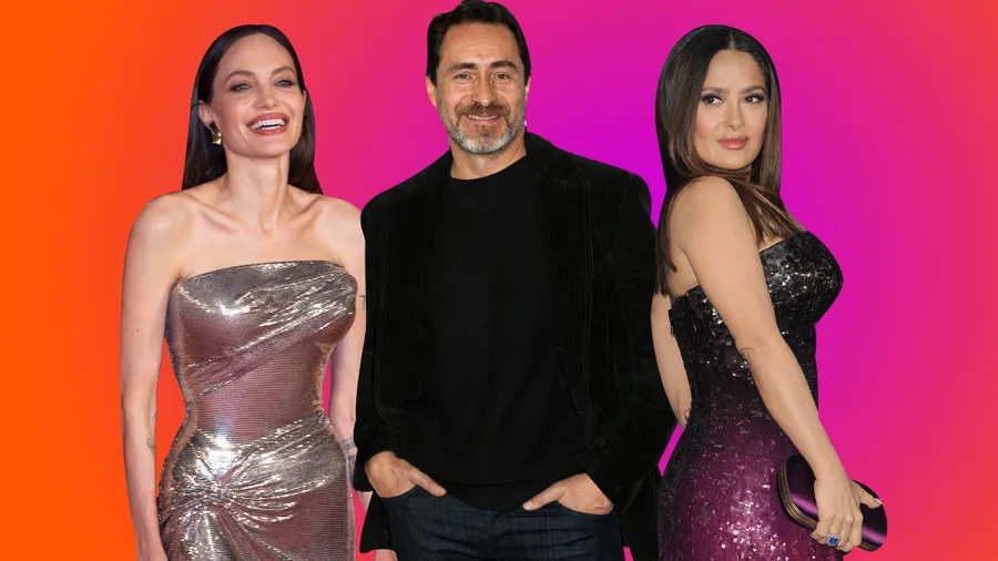 Angelina Jolie, Demian Bichir y Angelina Jolie.