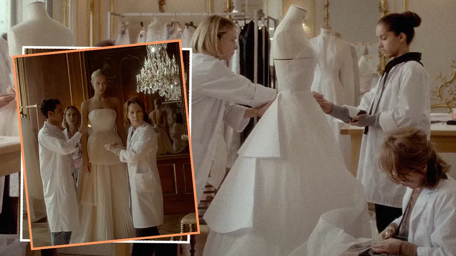 pelicula alta costura dior