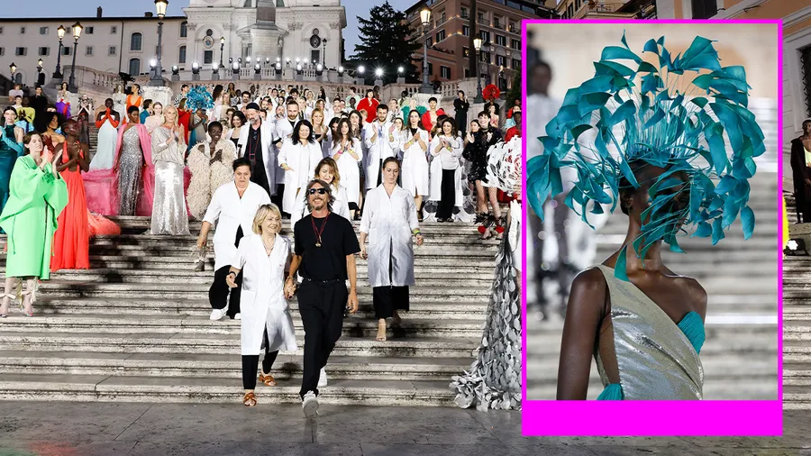 dior demanda valentino desfile couture roma