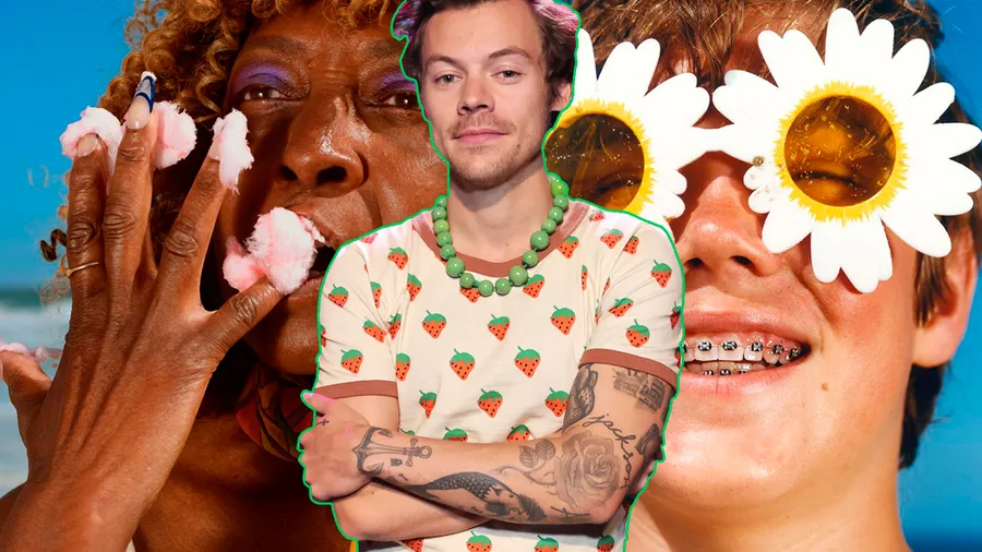 Harry Styles presenta la nueva colección de Pleasing.