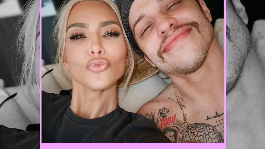 Kim Kardashian y Pete Davidson.
