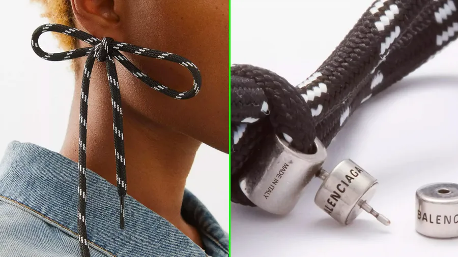 Arete agujetas Balenciaga