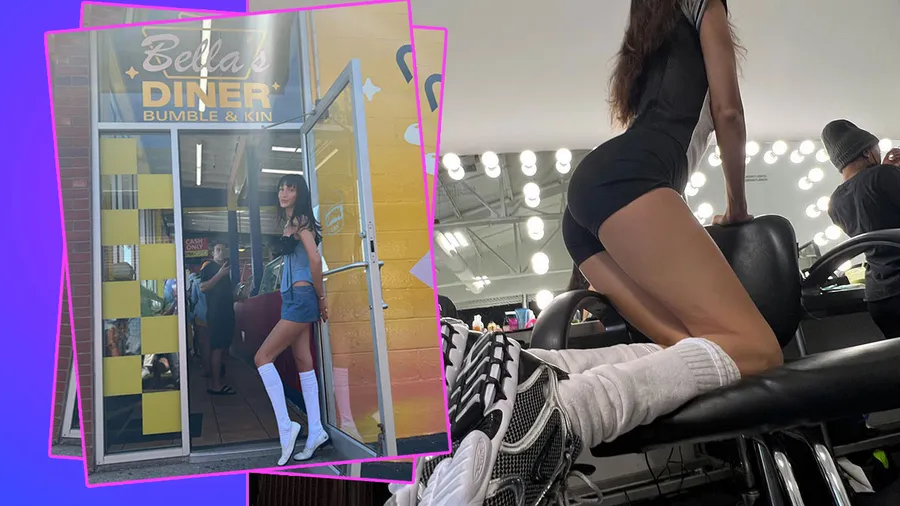 bella hadid calcetas futbol suceder tendencia