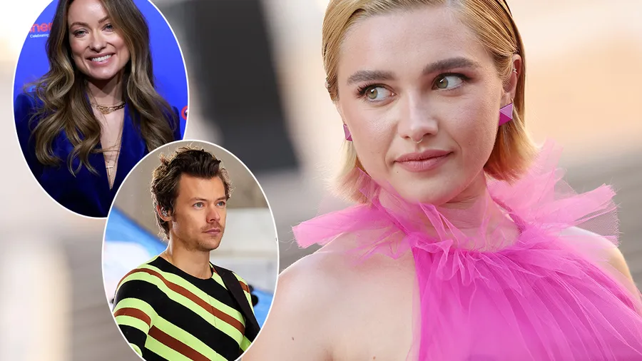 Florence Pugh está molesta con la relación de Harry Styles y Olivia Wilde