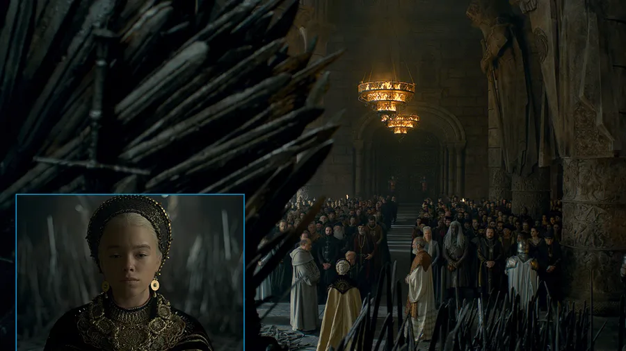 Princesa Rhaenyra Targaryen en House of the Dragon.