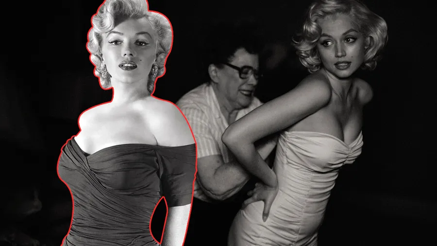 Marilyn Monroe / Ana de Armas como Marilyn en Blonde.