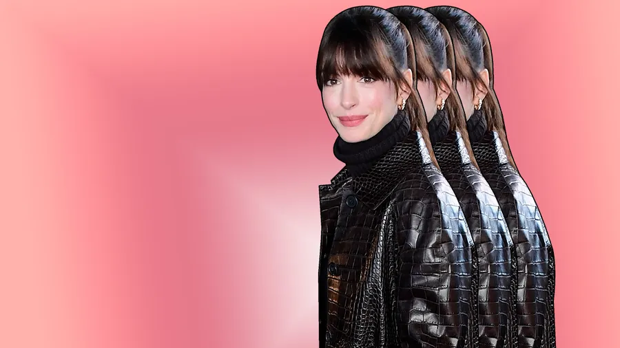Anne Hathaway en el desfile de Michael Kors en NYFW