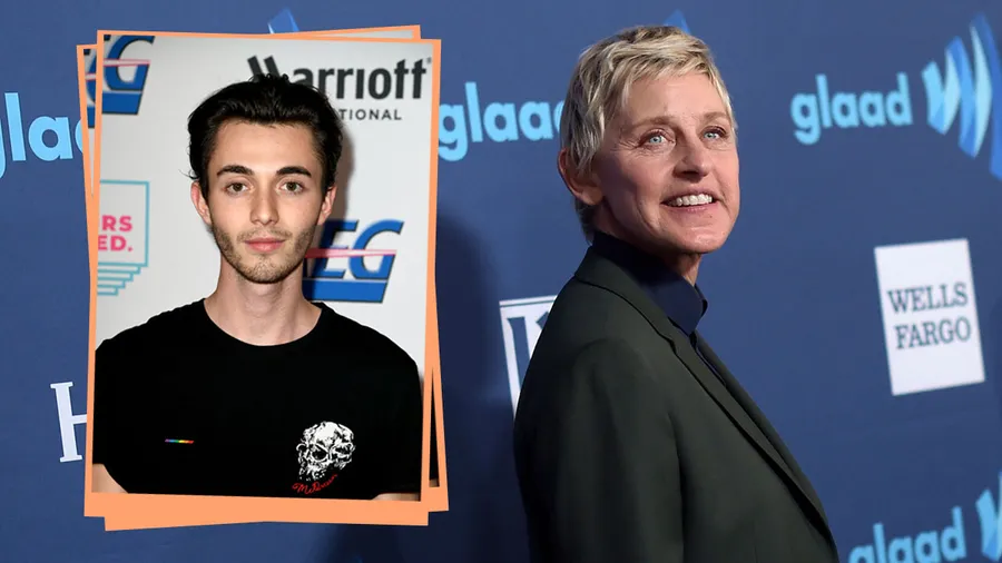 Greyson Chance, Ellen DeGeneres.