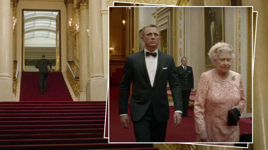 Daniel Craig y la Reina Isabel en los Juegos Olímpicos 2012 (YouTube)