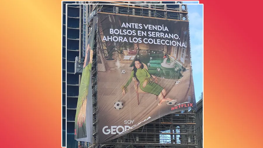 Cartel de Soy Georgina.