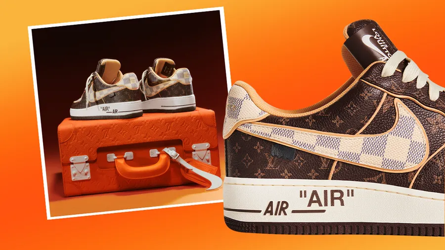 The Louis Vuitton and Nike "Air Force 1" by Virgil Abloh.