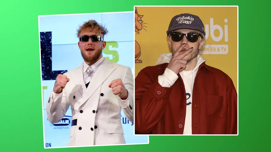 Jake Paul, Pete Davidson.