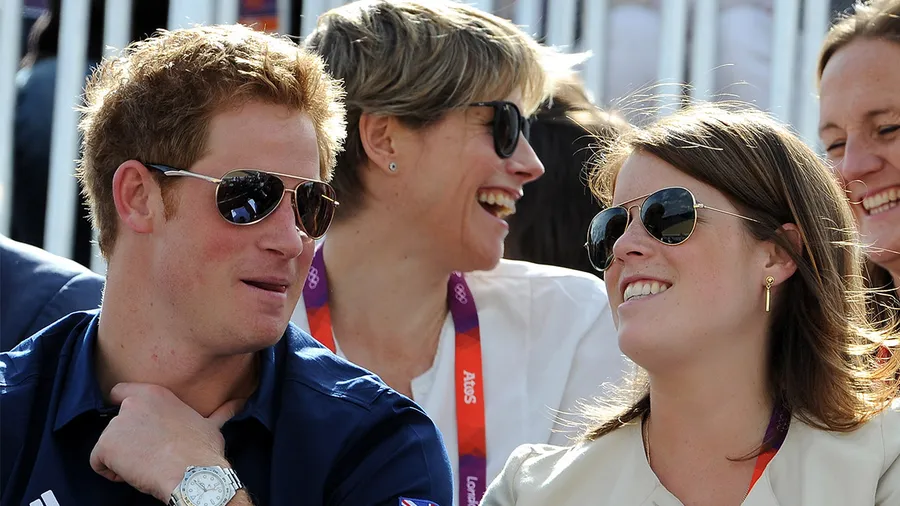 principe harry eugenia super bowl