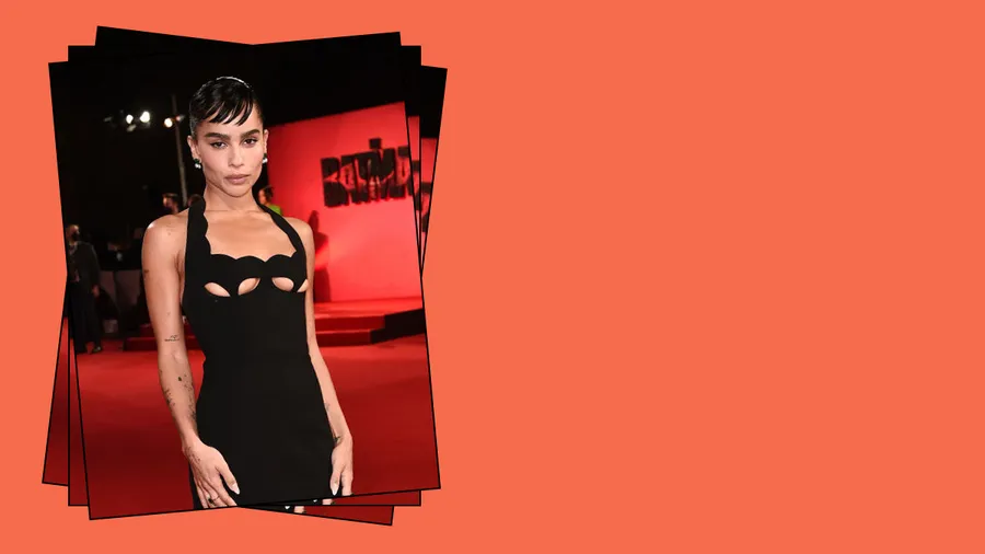 Zoe Kravitz en la premiere de The Batman en Londres.