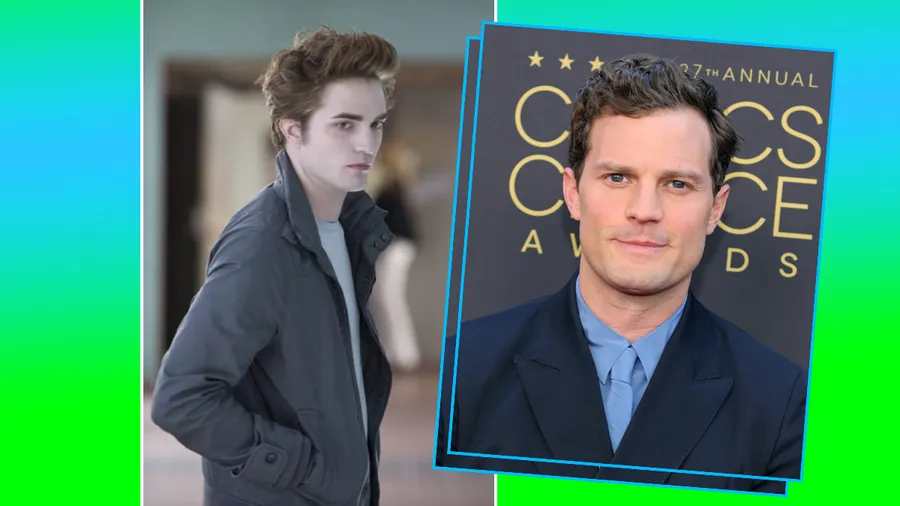 Robert Pattinson en Crepúsculo, Jamie Dornan
