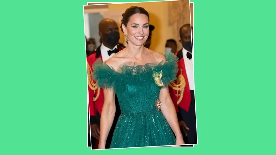 El vestido verde esmeralda con el que Kate Middleton nos recuerda a Lady Di