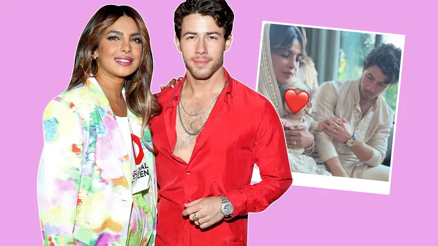 Nick Jonas y Priyanka Chopra celebran el primer Diwali de Malti.