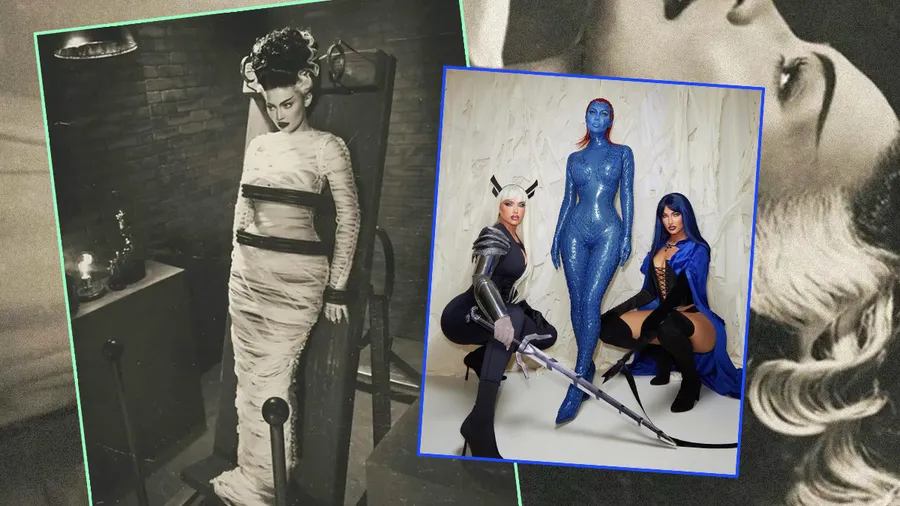 Las celebridades sorprendieron con sus disfraces este Halloween.