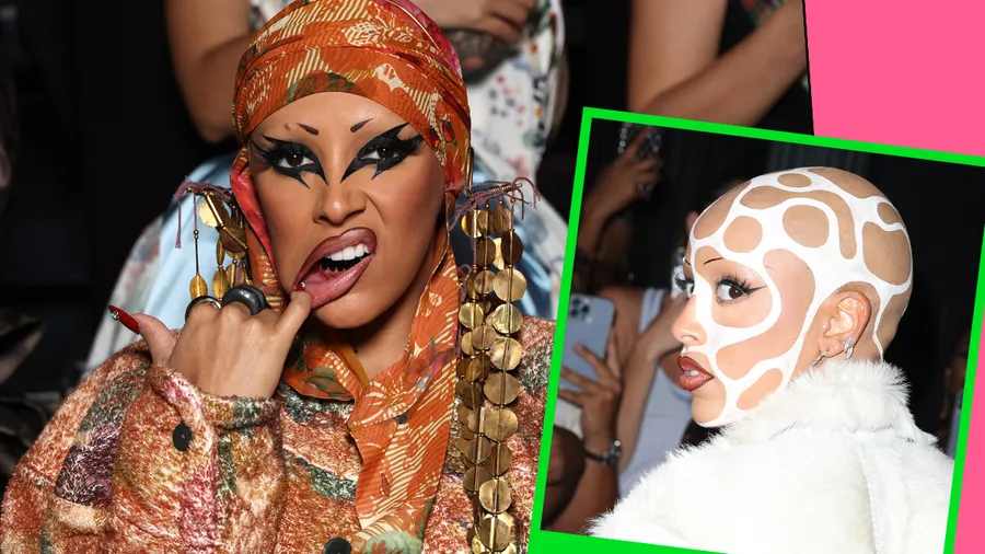 Doja Cat en New York Fashion Week y en Paris Fashion Week.