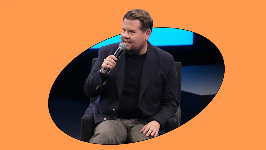 James Corden justifica con una alergia de su esposa su comportamiento en Balthazar.